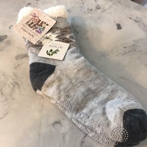 🆕Muk Luks Cabin Socks size(L/XL 9-11)